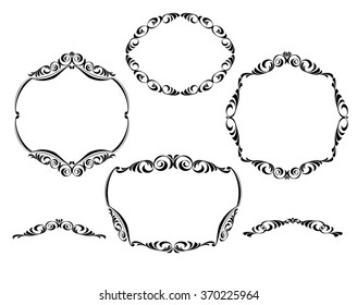  Set texture of hearts.Vector illustration.Blue background