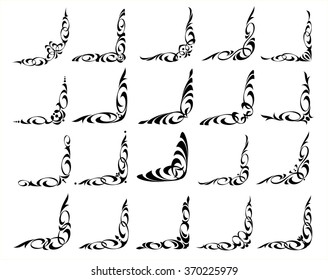  Set texture of hearts.Vector illustration.Blue background