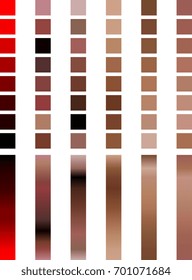 A set of textures. Colorful areas.