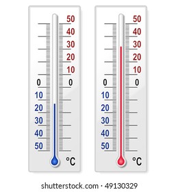 Set of thermometers
