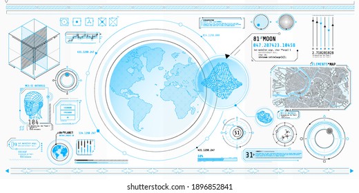 A set of thin elements on the topic of Planetary Search.