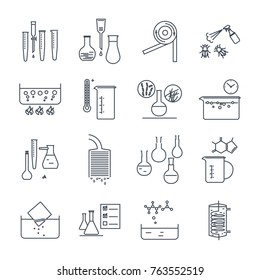 Science Icons Doodles Vector Set Stock Vector (Royalty Free) 118791169 ...