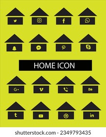 Conjunto de íconos delgados de casas e inmuebles. Colección de símbolos de esquema. Razo vector modificable. 256x256 Pixel Perfect escalable a 128px, 64px...