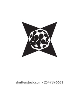 Conjunto de iconos web de línea delgada de Diseño gráfico y flujo de trabajo del proyecto
