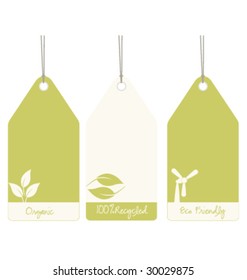 Set of Three (3) Eco Tags