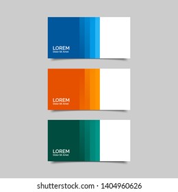 Set of three abstract vector banners.modern template design for web
