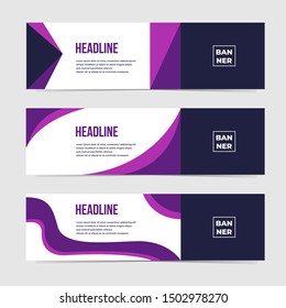 Set of three geometric banner with abstract shape template.

Landing page design , promotion banner , website banner.

Vector Illustration