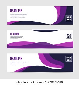 Set of three geometric banner with abstract shape template.

Landing page design , promotion banner , website banner.

Vector Illustration