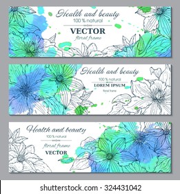 Horizontal Flower Frame Images, Stock Photos & Vectors | Shutterstock