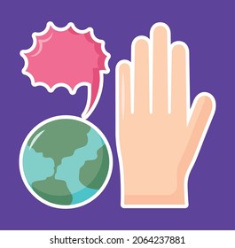 set of three message bubbles