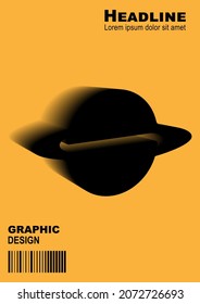 A set of three minimalistic icons. Geometric logos. Stylized gradient abstract shapes. Modern aesthetic illustrations for business, cover design. Volumetric template.