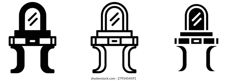 A set of three padlock icons in different styles, ideal for illustrating security, protection, and privacy concepts in digital and print materials.