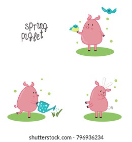 Download Cartoon Pig Images, Stock Photos & Vectors | Shutterstock