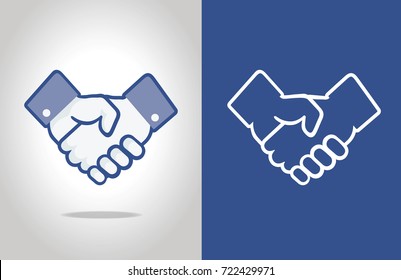 Set of thumb up icons.