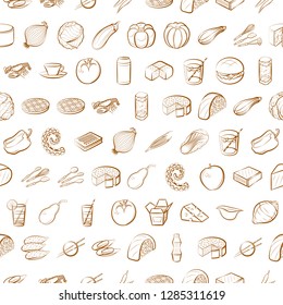 Set of thumbnails. Background for printing, design, web. Usable as icons. Seamless. Binary color.