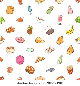 Set of thumbnails. Background for printing, design, web. Usable as icons. Seamless. Colored.