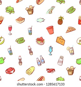 Set of thumbnails. Background for printing, design, web. Usable as icons. Seamless. Colored.