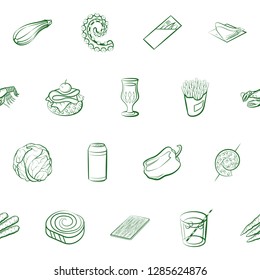 Set of thumbnails. Background for printing, design, web. Usable as icons. Seamless. Binary color.
