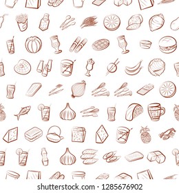 Set of thumbnails. Background for printing, design, web. Usable as icons. Seamless. Binary color.