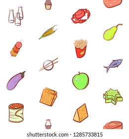 Set of thumbnails. Background for printing, design, web. Usable as icons. Seamless. Colored.