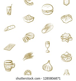 Set of thumbnails. Background for printing, design, web. Usable as icons. Seamless. Binary color.