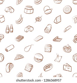 Set of thumbnails. Background for printing, design, web. Usable as icons. Seamless. Binary color.