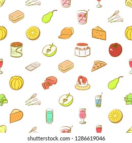 Set of thumbnails. Background for printing, design, web. Usable as icons. Seamless. Colored.