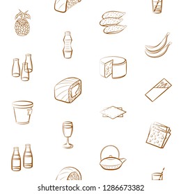Set of thumbnails. Background for printing, design, web. Usable as icons. Seamless. Binary color.