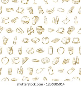Set of thumbnails. Background for printing, design, web. Usable as icons. Seamless. Binary color.