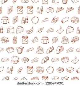 Set of thumbnails. Background for printing, design, web. Usable as icons. Seamless. Binary color.