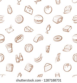Set of thumbnails. Background for printing, design, web. Usable as icons. Seamless. Binary color.