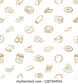 Set of thumbnails. Background for printing, design, web. Usable as icons. Seamless. Binary color.