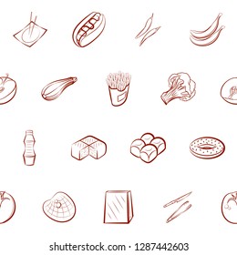 Set of thumbnails. Background for printing, design, web. Usable as icons. Seamless. Binary color.