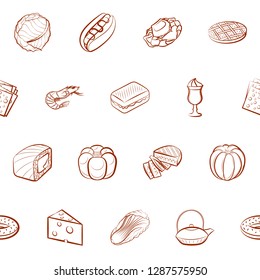 Set of thumbnails. Background for printing, design, web. Usable as icons. Seamless. Binary color.