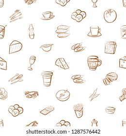 Set of thumbnails. Background for printing, design, web. Usable as icons. Seamless. Binary color.