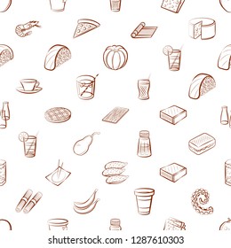 Set of thumbnails. Background for printing, design, web. Usable as icons. Seamless. Binary color.