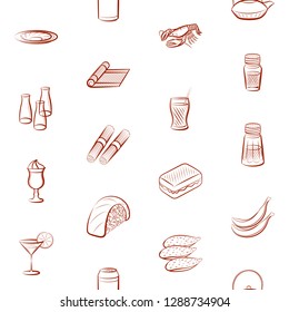 Set of thumbnails. Background for printing, design, web. Usable as icons. Seamless. Binary color.