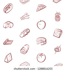 Set of thumbnails. Background for printing, design, web. Usable as icons. Seamless. Binary color.