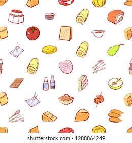 Set of thumbnails. Background for printing, design, web. Usable as icons. Seamless. Colored.