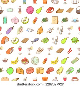 Set of thumbnails. Background for printing, design, web. Usable as icons. Seamless. Colored.