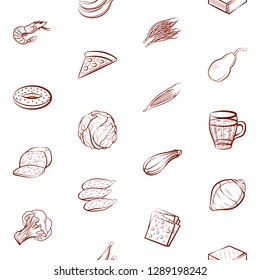 Set of thumbnails. Background for printing, design, web. Usable as icons. Seamless. Binary color.