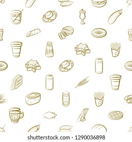 Set of thumbnails. Background for printing, design, web. Usable as icons. Seamless. Binary color.