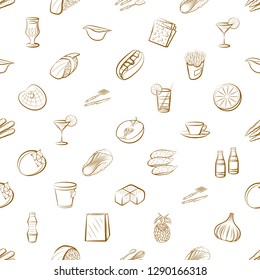 Set of thumbnails. Background for printing, design, web. Usable as icons. Seamless. Binary color.