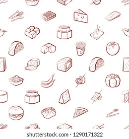 Set of thumbnails. Background for printing, design, web. Usable as icons. Seamless. Binary color.