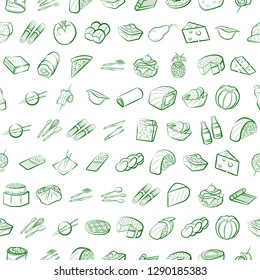 Set of thumbnails. Background for printing, design, web. Usable as icons. Seamless. Binary color.