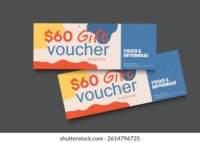set of ticket gift voucher discount coupon for sale, concert pass, festival ticket