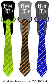Set of ties