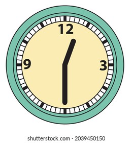 set time cycles vector illustration