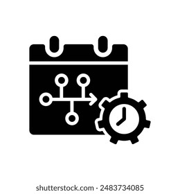 Set of Timeline icon. Workflow, information, progress, step, management, schedule symbol. Vector Illustration.