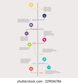 Set of Timeline Infographic Design Templates. Diagrams and Statistics Presentation